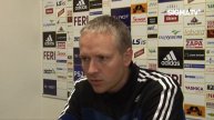 Trenér Jílek, Miloš Buchta a Šimon Falta po utkání s FC Vysočina Jihlava