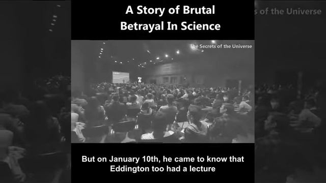 SUBHRAMANIYAN CHANDRASEKHAR- THE FORGOTTEN HERO OF SCIENCE / STORY OF Brutal betrayal of science