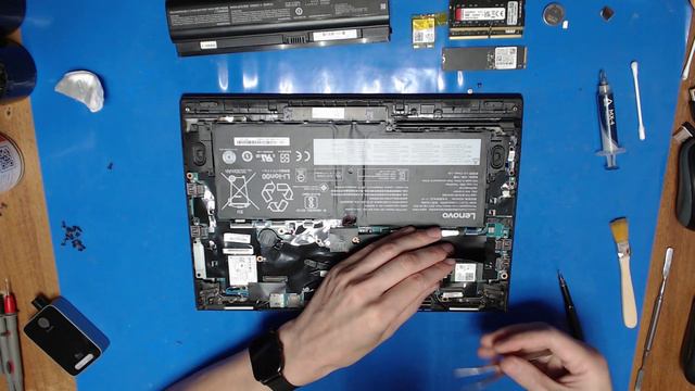 Обслуживание ноутбука Lenovo Yoga X1