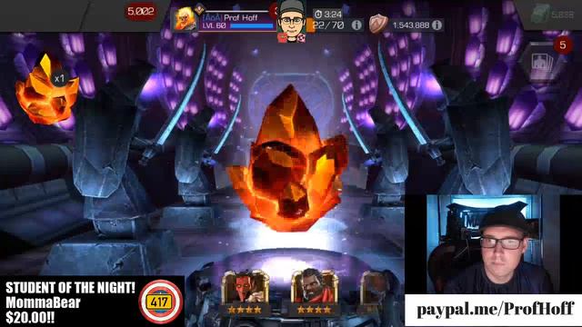 Prof Hulk, Katy Candy, & Momma Bear All On Skype! Come On Luck