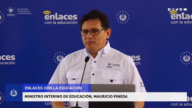 El ministro Mauricio Pineda destacó el esfuerzo del Gobierno para brindar educación a cada alumno