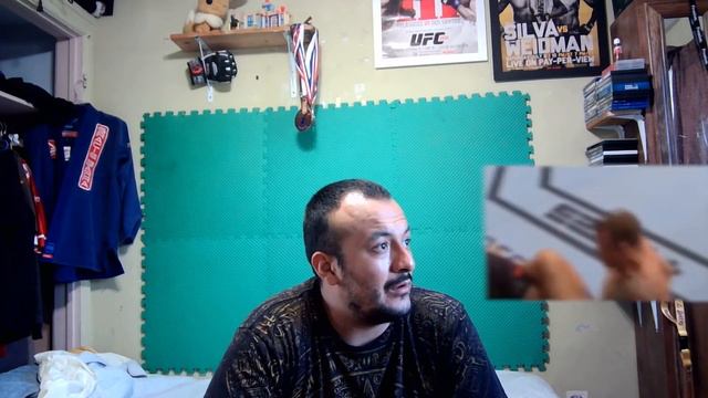 Reaction to Jack Hermansson's heel hook submission over Gastelum | Blurred footage