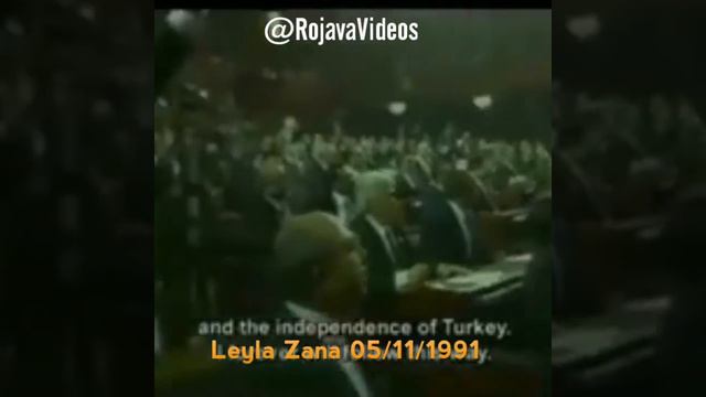 Leyla Zana 5/11/1991