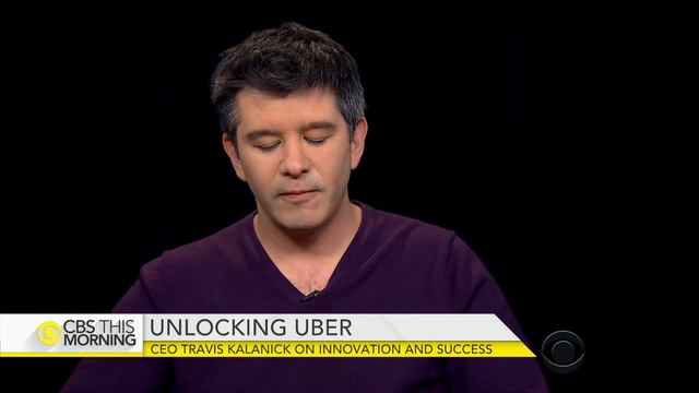 Uber CEO Travis Kalanick on innovation and success