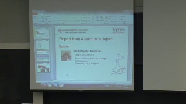 Japan Earthquake and Tsunami Panel Discussion With Japan Trekkers and Tepper School Alumni
