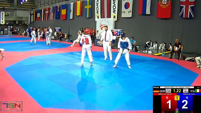 235  Genitoni, Ilaria, ITA vs  Afsharian, Atena, GER 2 3