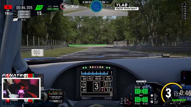 BHINNEKA BALAP 3 HOURS OF MONZA | YLAB dMotorsport (ONBOARD)