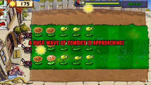 Играю в zombie vs  plant прошол 6 level и получил лапату