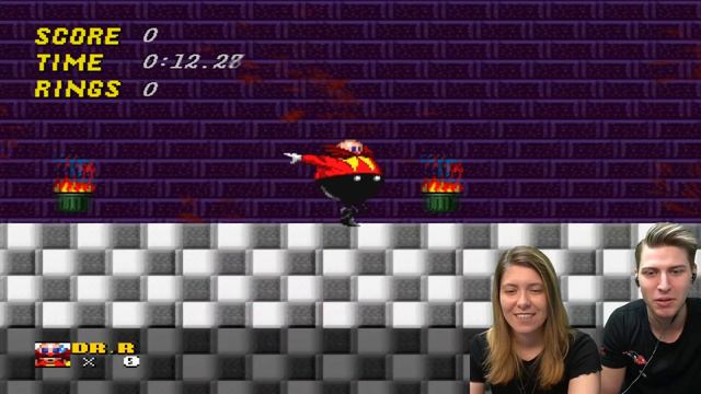 SONIC.EXE - MY GIRLFRIEND PLAYS AN .EXE GAME FOR THE FIRST TIME [Sonic Horror game with @JustBecci]