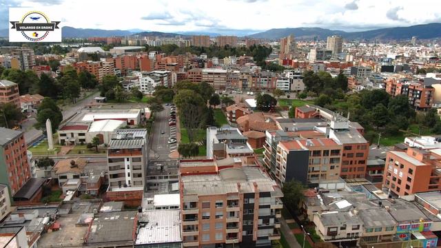 VOLANDO EN DRONE 4K - BOGOTA -BARRIO NICOLAS DE FEDERMAN