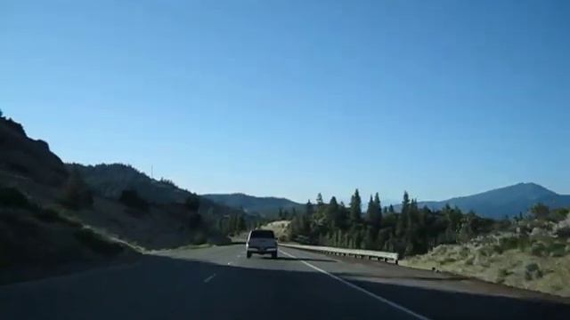 Climbing I5- Southbound out of Medford Oregon August 18,2011