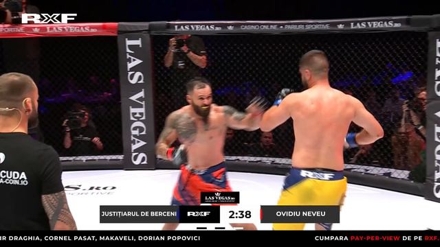 RXF 44 FREE FIGHT: @JustitiarulDeBerceni vs OVIDIU NEVEU  | 🥊Reminder Meci MMA RXF 44