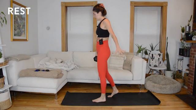 40-Min Abductor Workout - Pilates | Weights & Band