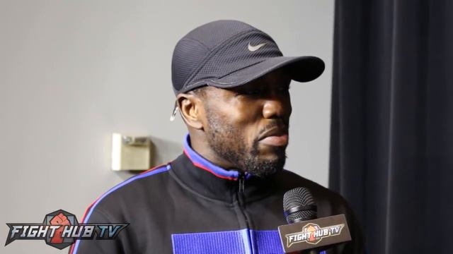 Andre Berto "I was faster, stronger. I could see it in his face, he knew it was a different fighter