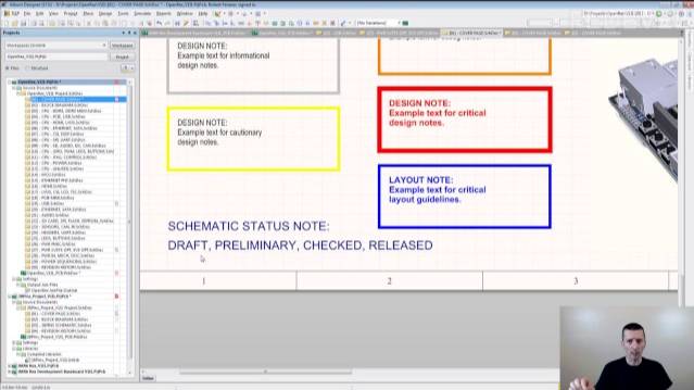 TIP #062: On the cover page, include status of the schematic