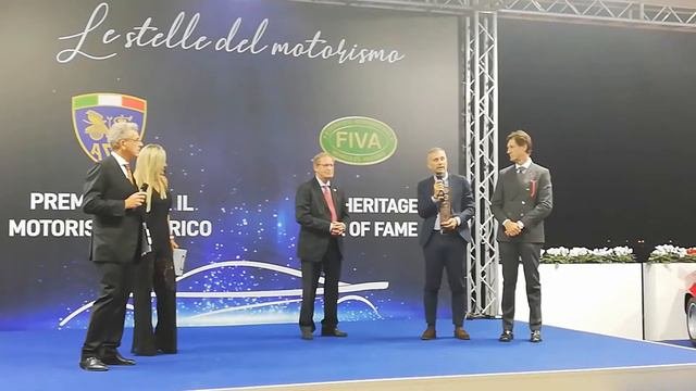 FIVA Heritage Hall Of Fame Awards To Mauro Forghieri, Marcello Gandini And Giorgetto Giugiaro