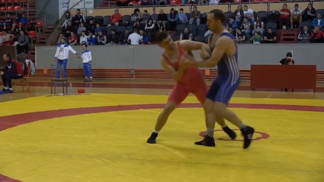 Kvalif. - GR - 85kg MILIĆ Aleksandar (VIŠA) - FRANCUSKI Miloš (NSNS)