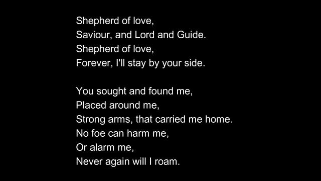 Shepherd of Love (John Peterson) | Piano | Accompaniment | Minus One