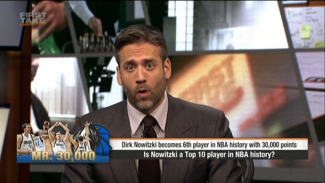 Is Dirk Nowitzki A Top-10 Player In NBA History? | First Take | March 8, 2017