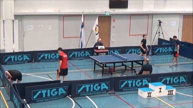OLAH B/SOINE T vs RÄSÄNEN A/KHOSRAVI S|Men's doubles final|Finnish championships 2024