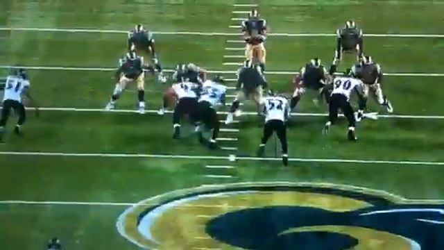 Ray Lewis credited with the forced fumble, Haloti Ngata's p