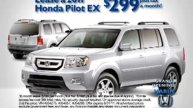 Marin Honda's Grand Opening Lease Special-2011 Honda Pilot