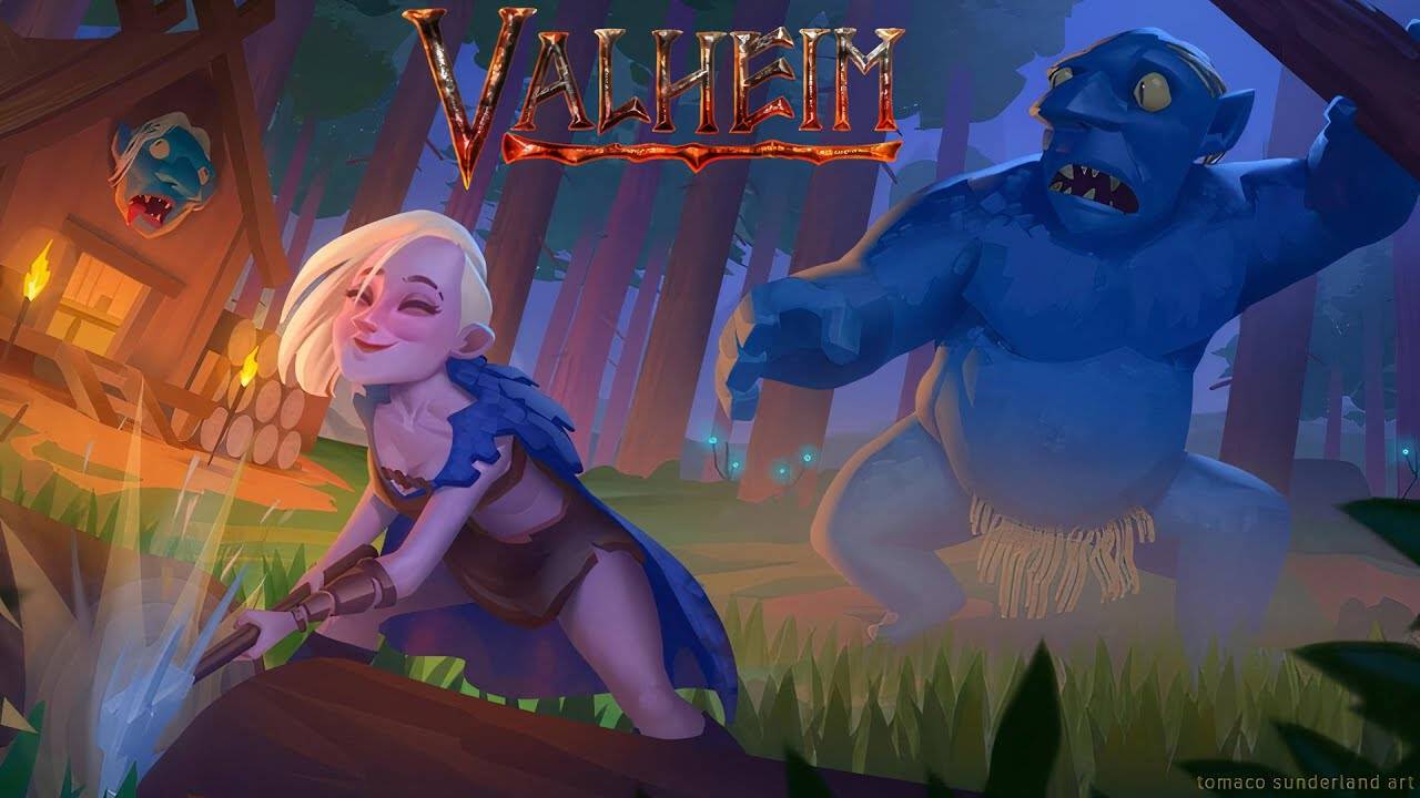 Стрим Valheim фарм ресурсов изучаем мир бьем боссов