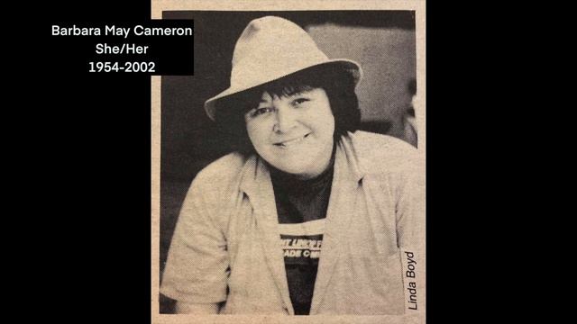 Barbara May Cameron She/Her