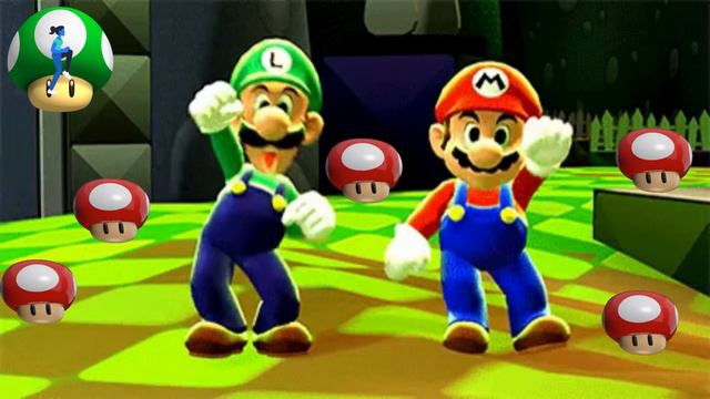 Super Mario Brothers Summer Yoga Freeze Dance | Brain Break | PE Warm Up | Dance Party