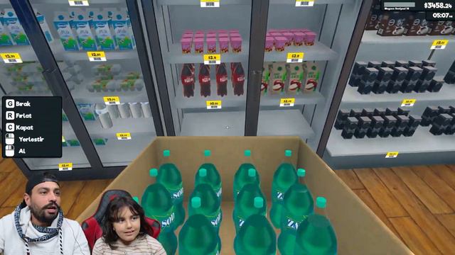 SÜPER MARKETİMİZE ABUR CUBURLA DOLDURDUK! DEKORE ETTİK 😄 SUPERMARKET SIMULATOR 3.BÖLÜM