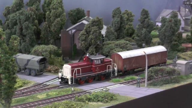Model railway gauge H0 of MEV Varel at Euromodell 2016 in Bremen