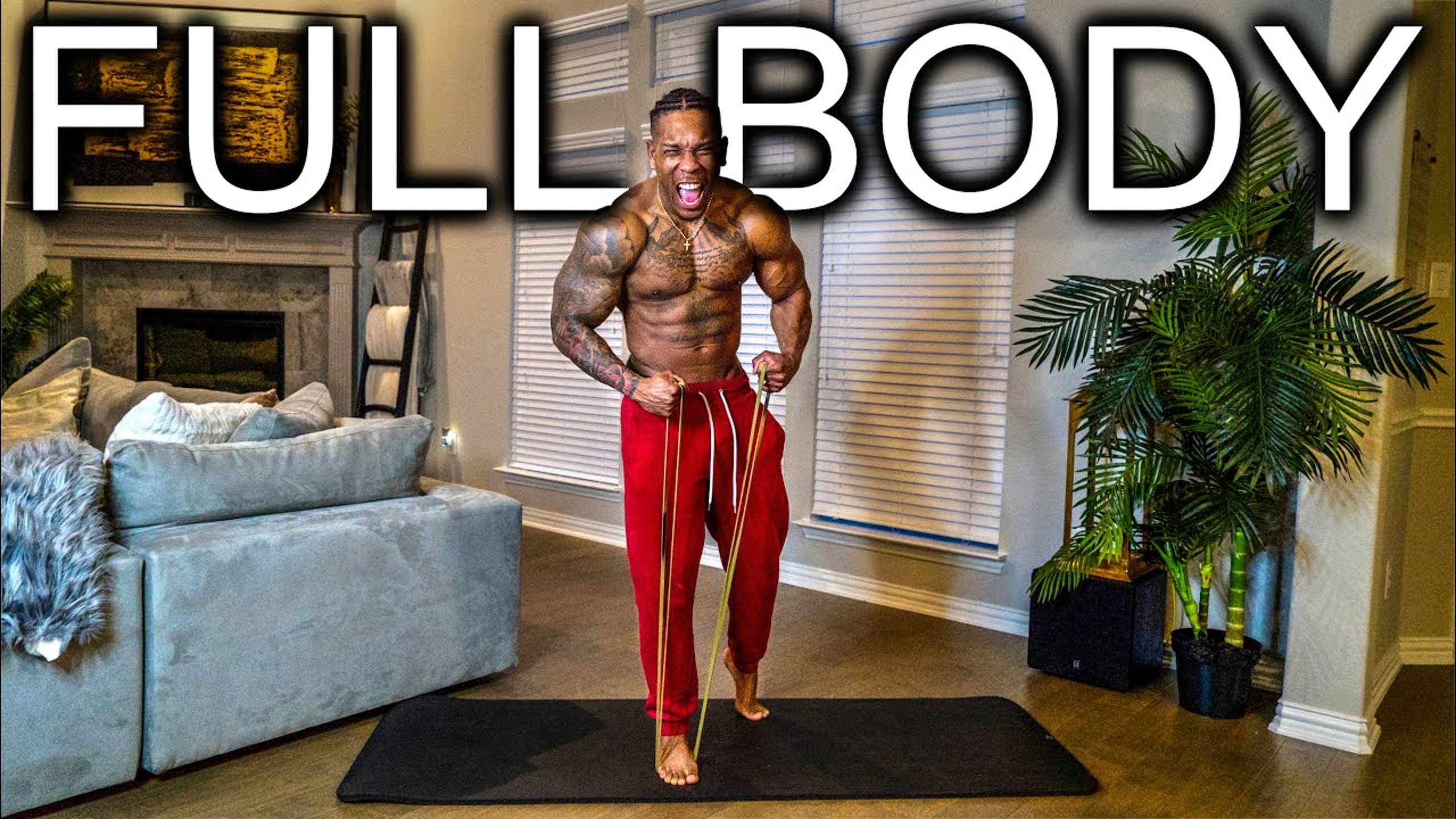 30 MINUTE FULL BODY RESISTANCE BAND WORKOUT - BullyJuice