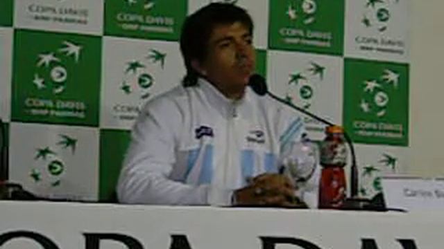 Toptenistv ARG-CHE Conferencia de prensa de Berlocq