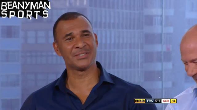 Alan Shearer shows who the boss is to Ruud Gullit