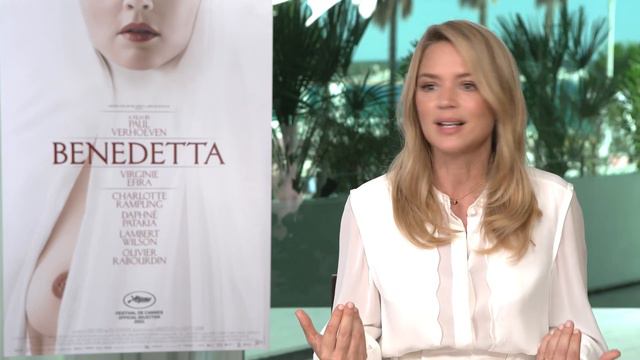 Virginie Efira BENEDETTA Interview