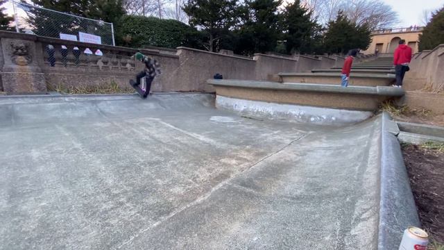 Malcolm X park D.C. skateboarding part 2