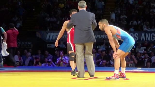 55 KG Angel Escobedo USA vs Hassan Rahimi Iran