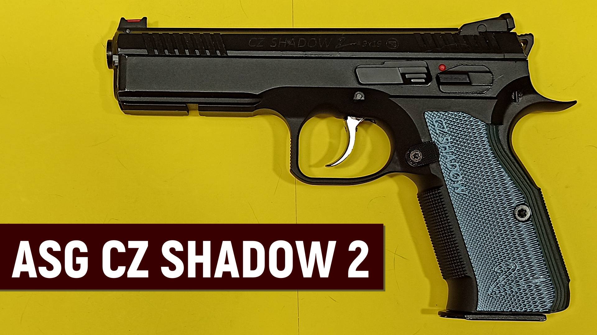 ASG CZ SHADOW 2 - ОБЗОР УНИКАЛЬНОГО СТРАЙКБОЛЬНОГО ПИСТОЛЕТА