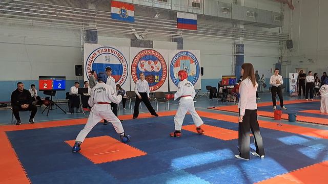 Taekwondo GTF 13 лет до 55кг.mp4