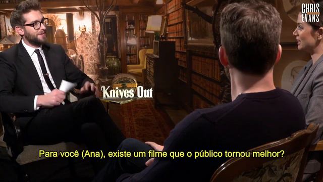 Chris Evans e Ana de Armas para FOX 5 DC | LEGENDADO