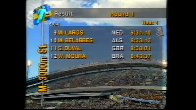 5782 World Track And Field 1995 3000m Steeplechase Men