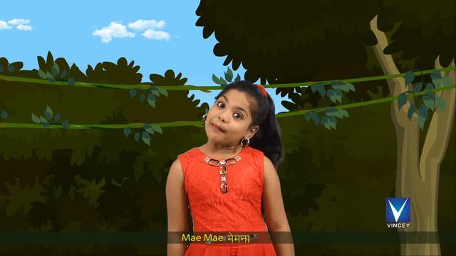 Miyav Miyav चोटा बिल्ली | Hindi animation Christian Song | Gnani