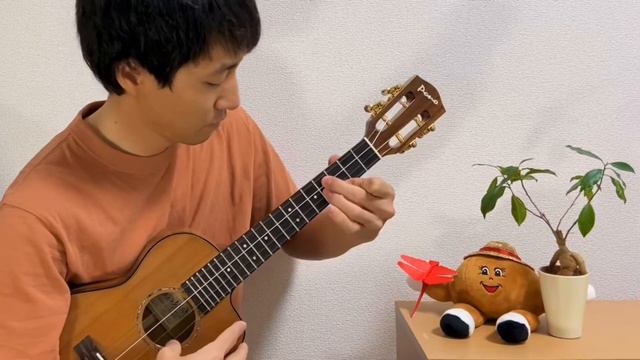 赤とんぼ -Aka tombo- / 山田耕筰 -Kosaku Yamada- をウクレレで弾いてみた！[Solo ukulele -ソロウクレレ-]