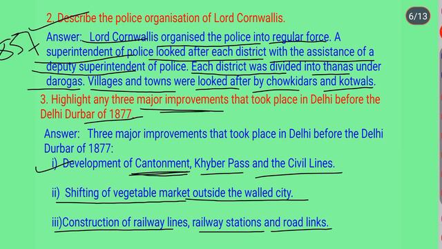 DAV Class VIII History Chapter 13 Colonialism And Urban Change