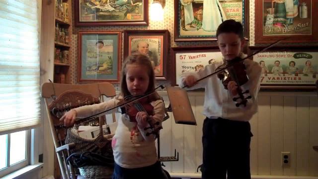 Kathleen Collins' Young Fiddle Students 3/28/2010