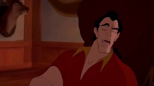 Gaston, but everytime someone says Gaston the pitch gets lower