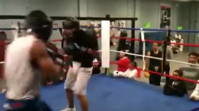 Magnifico Boxing Gym Match Jan 24 Sparring 4