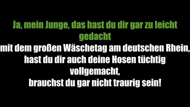 The Siegfried Line - LYRICS - The German Parody