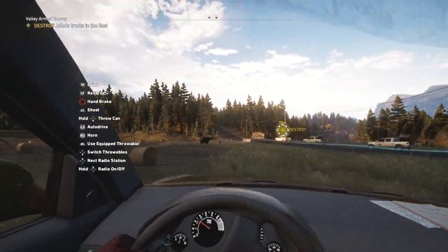 Destroy John Trucks in North West East Valley Armed Convoy - Far Cry 5