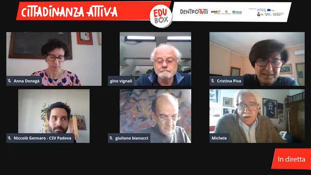 Presentazione Quaderno  Cittadinanza Attiva  - 17 aprile 2020